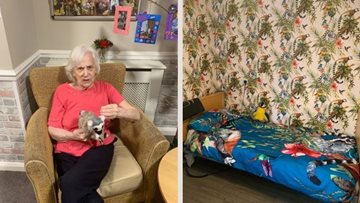 Brixworth care home puts personal touch on Residents room
